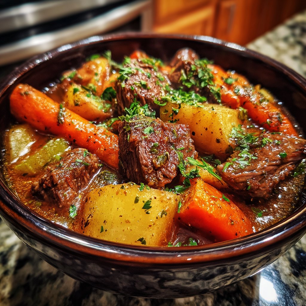 Simple Hearty Beef Stew Recipe