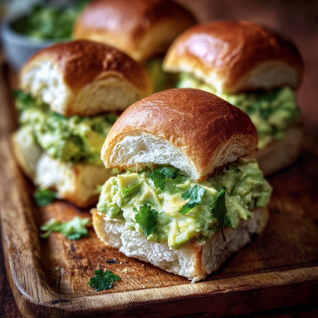 Avocado Spread Sliders