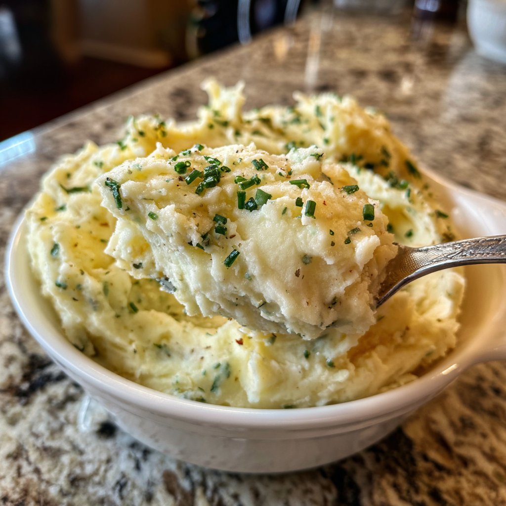 Sunday Roasted Garlic Mashed Potatoes