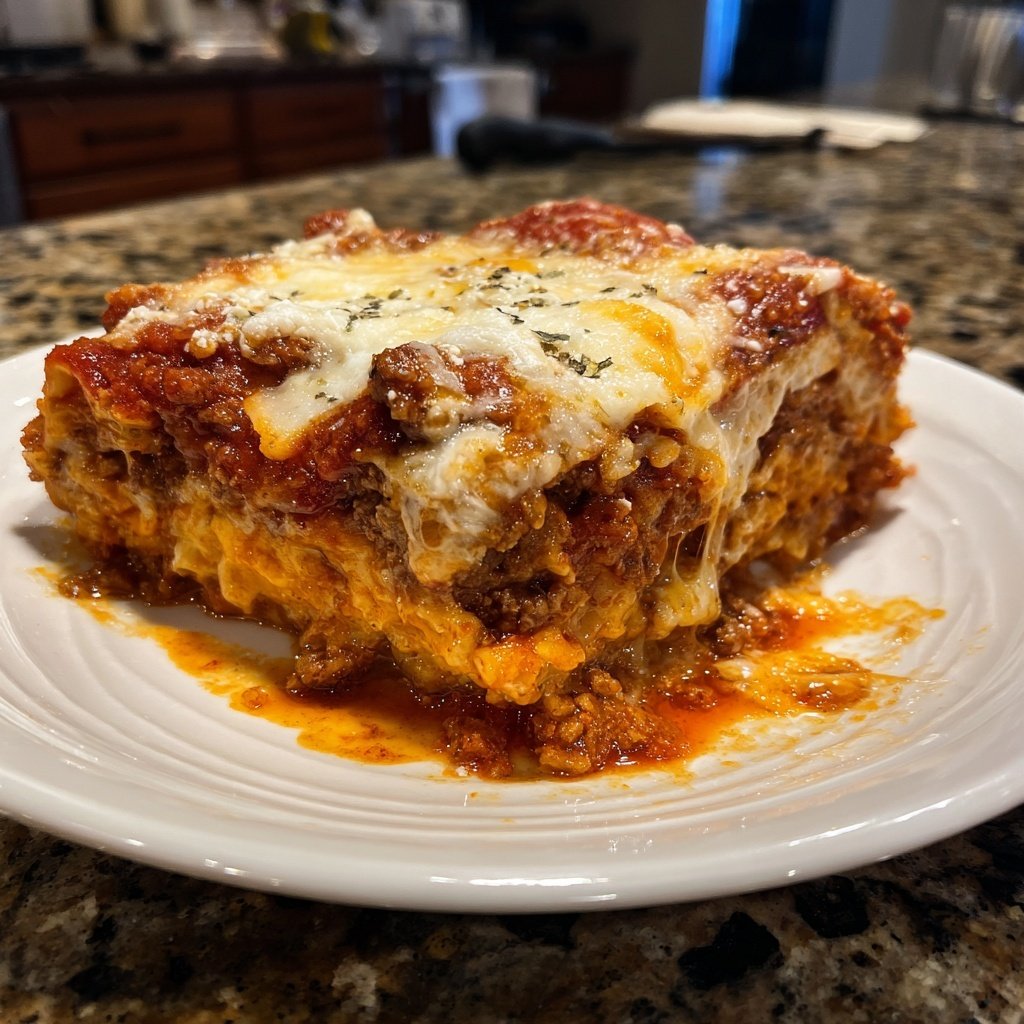 Ground Beef Lasagna