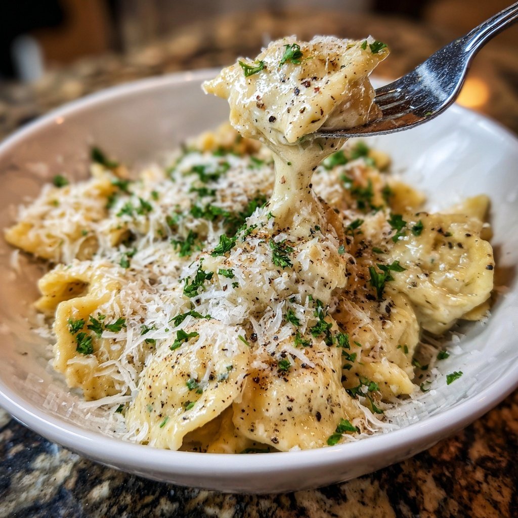 Creamy Cauliflower Alfredo Pasta