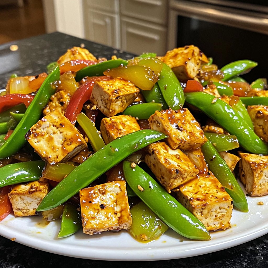 High Protein Tofu Stir Fry