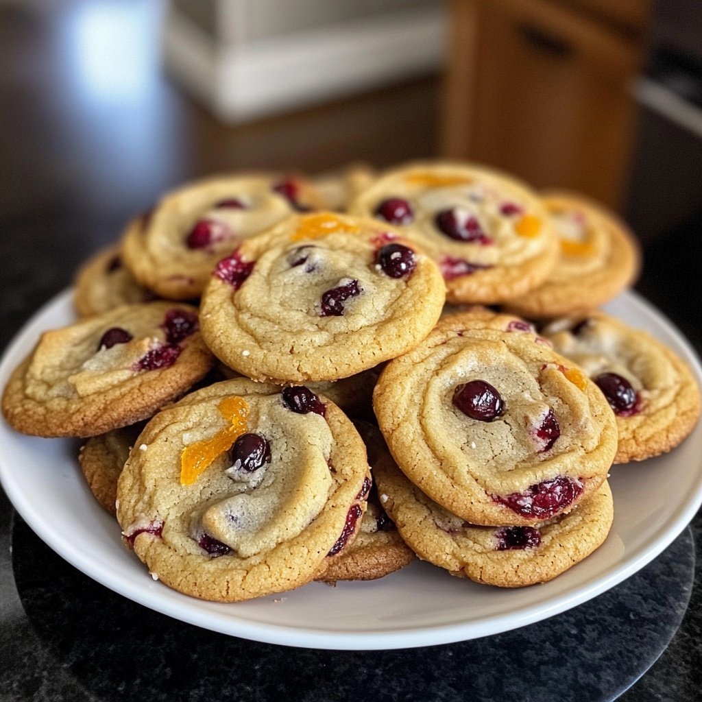Best Christmas Cranberry Orange Cookies Recipe