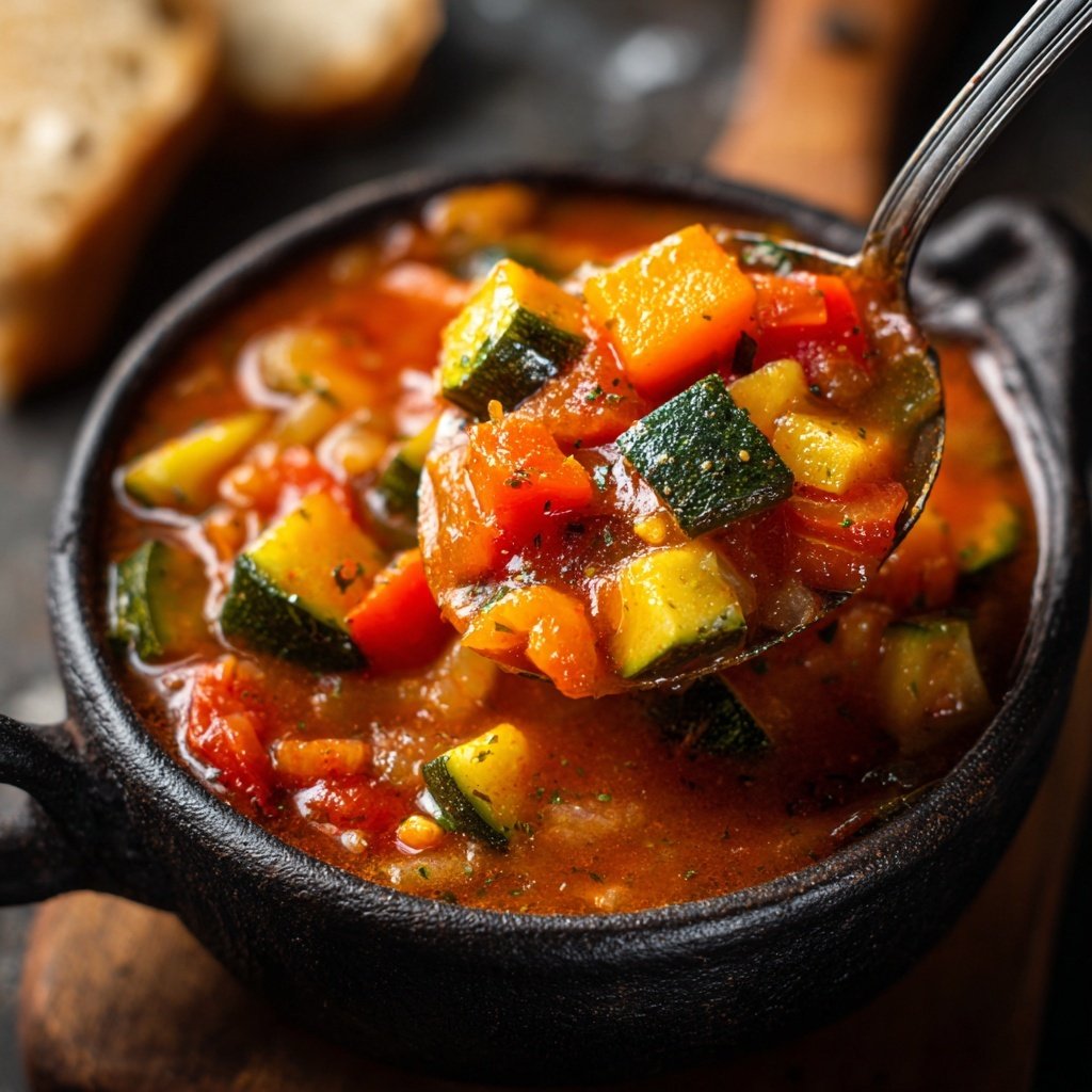 Healthy Crockpot Italian Vegetable Stew