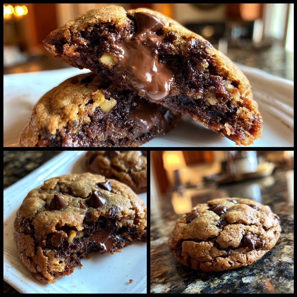 The Best Fudgy Chewy Brookies