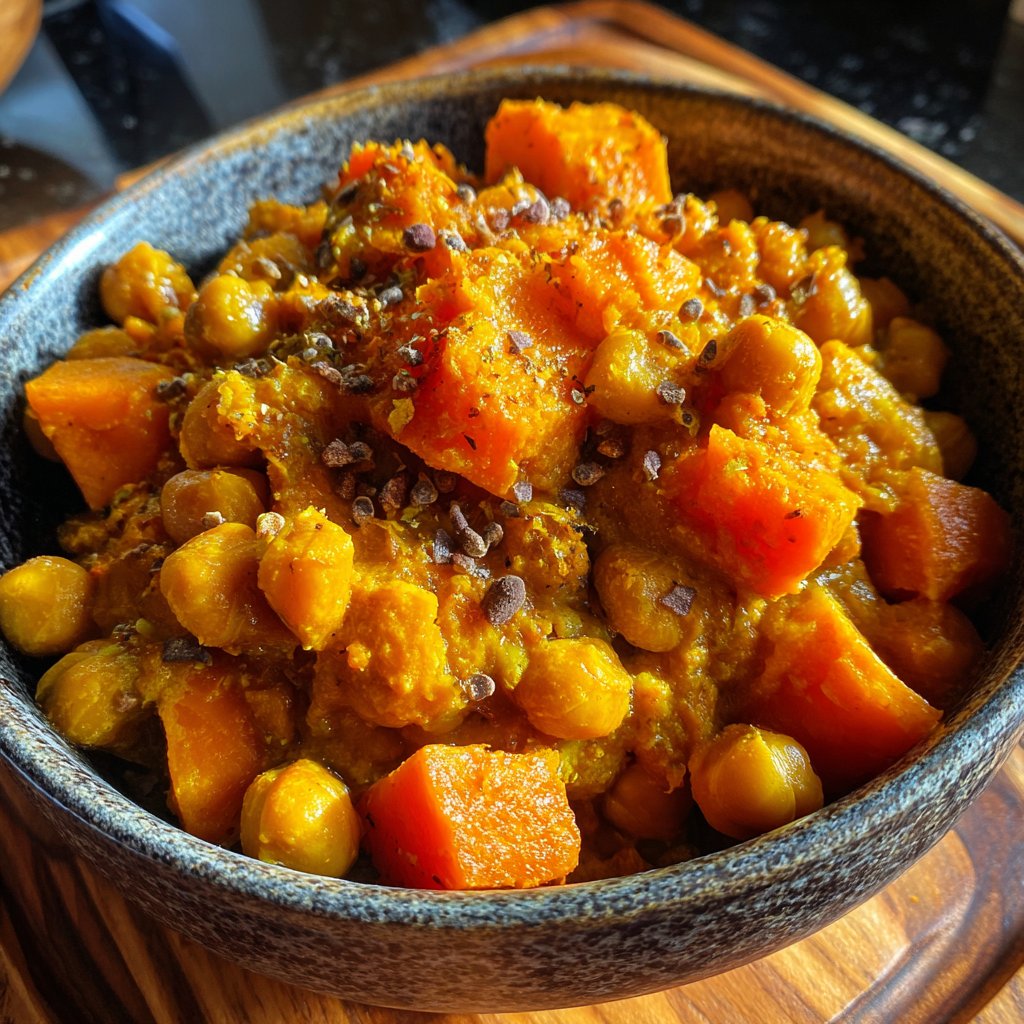 Jamaican Spiced Pumpkin Chickpea Bowl