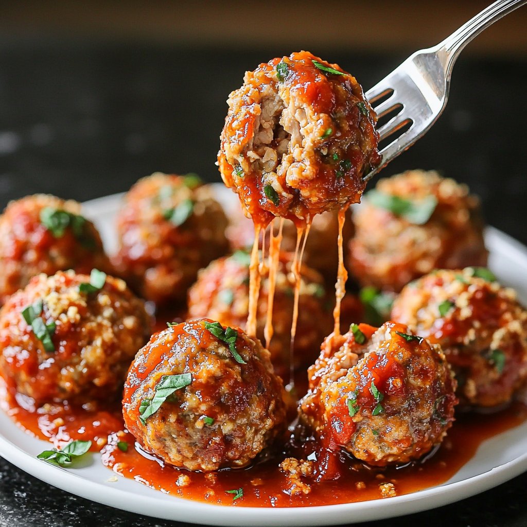 Set-It-and-Forget-It Slow Cooker Chicken Meatballs