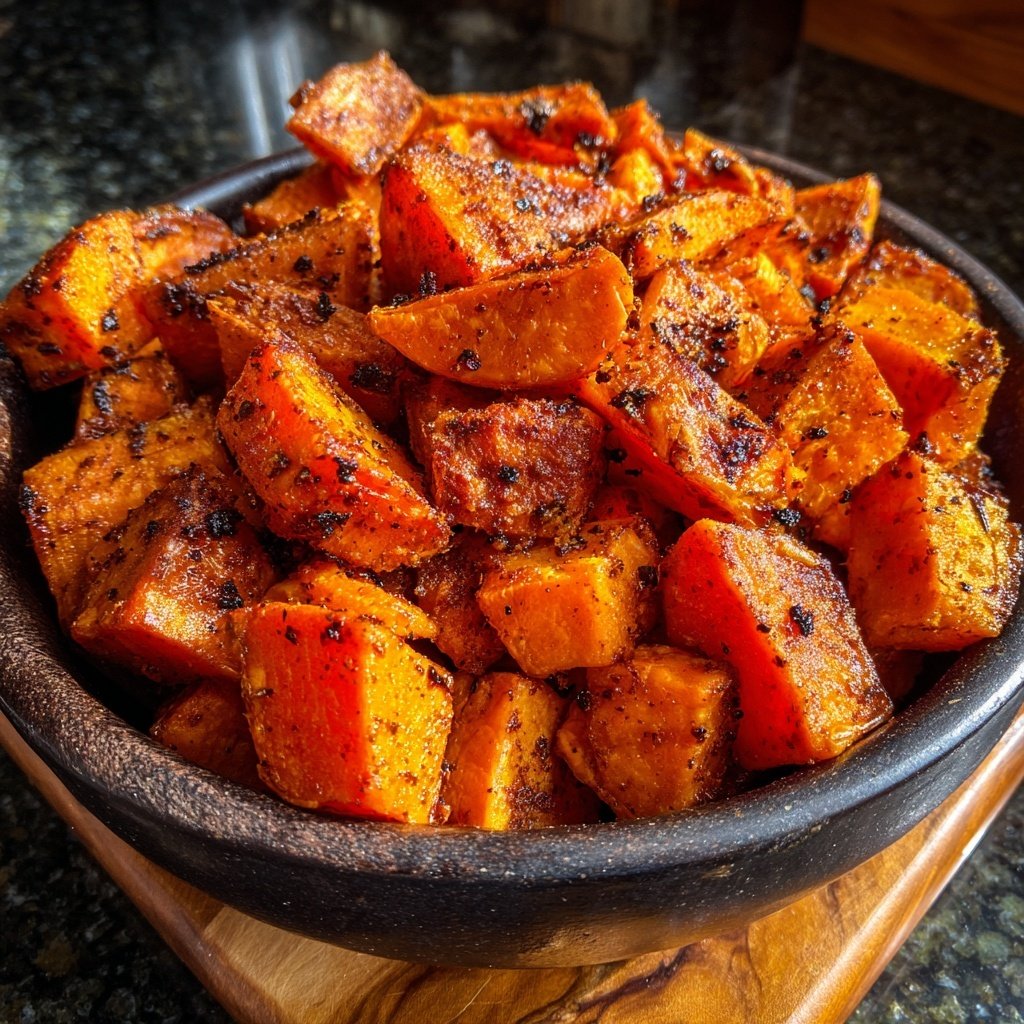 Smoky Roasted Sweet Potatoes