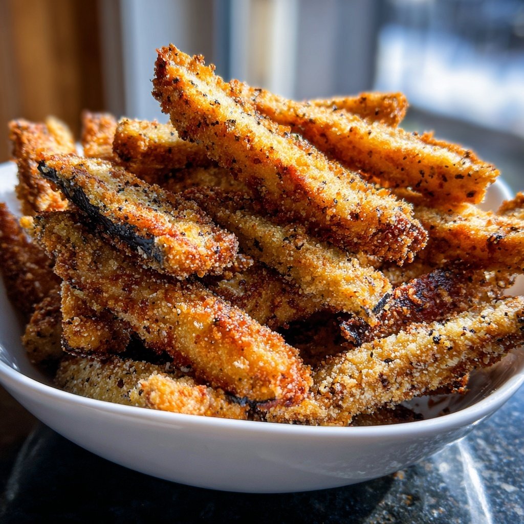 Crispy Eggplant Veggie Fries