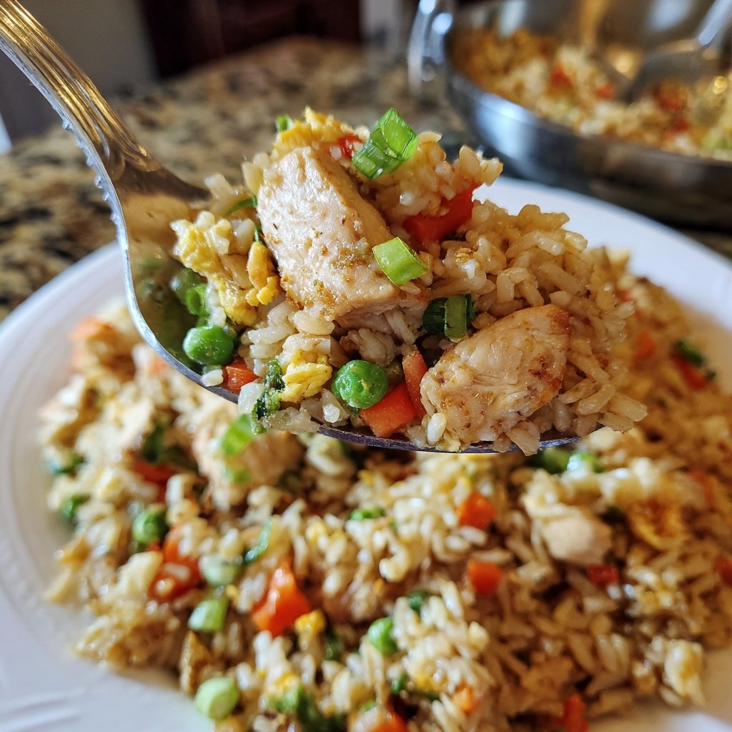 Homemade Chicken Fried Rice