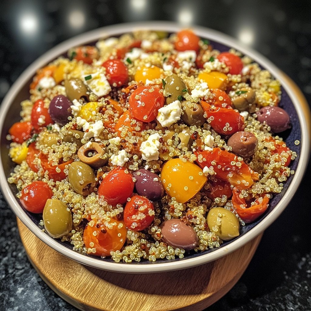 Healthy Mediterranean Grain Bowl