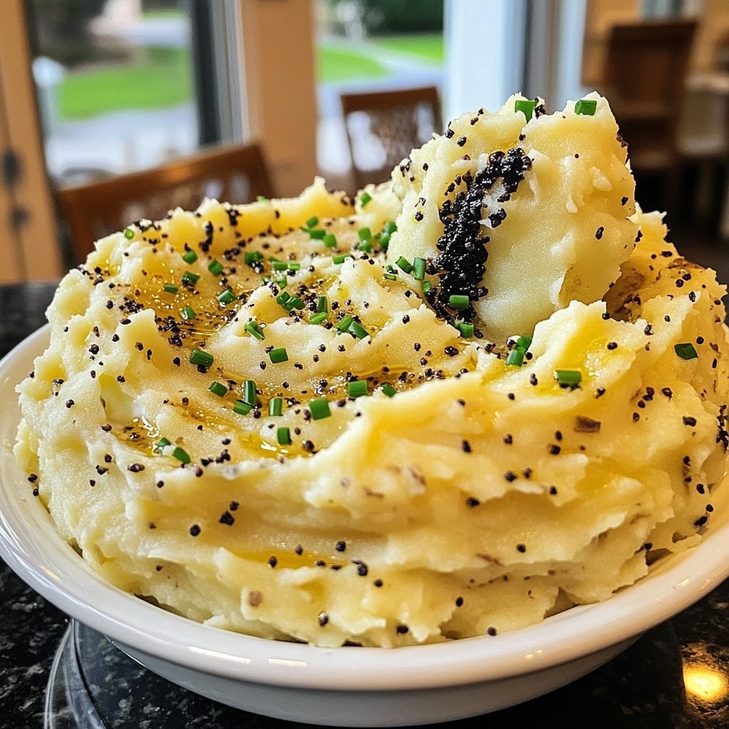 Romantic Truffle Mashed Potatoes